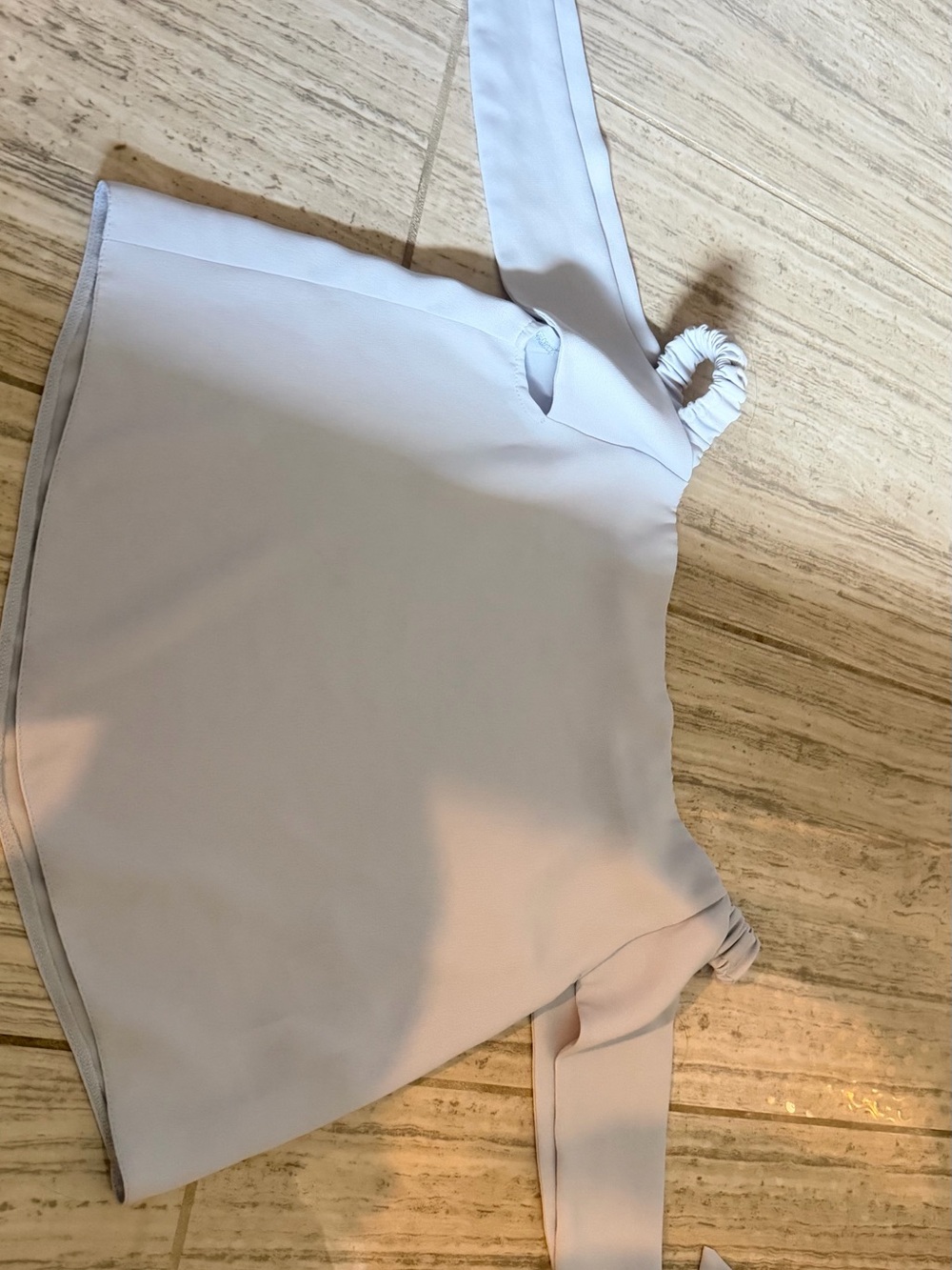 Topshop light grey top